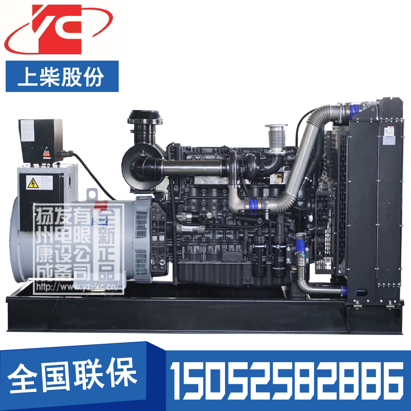 江苏300KW柴油发电机组上柴SC12E460D2