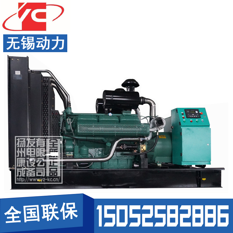 安徽400KW柴油发电机组无锡动力WD269TD38