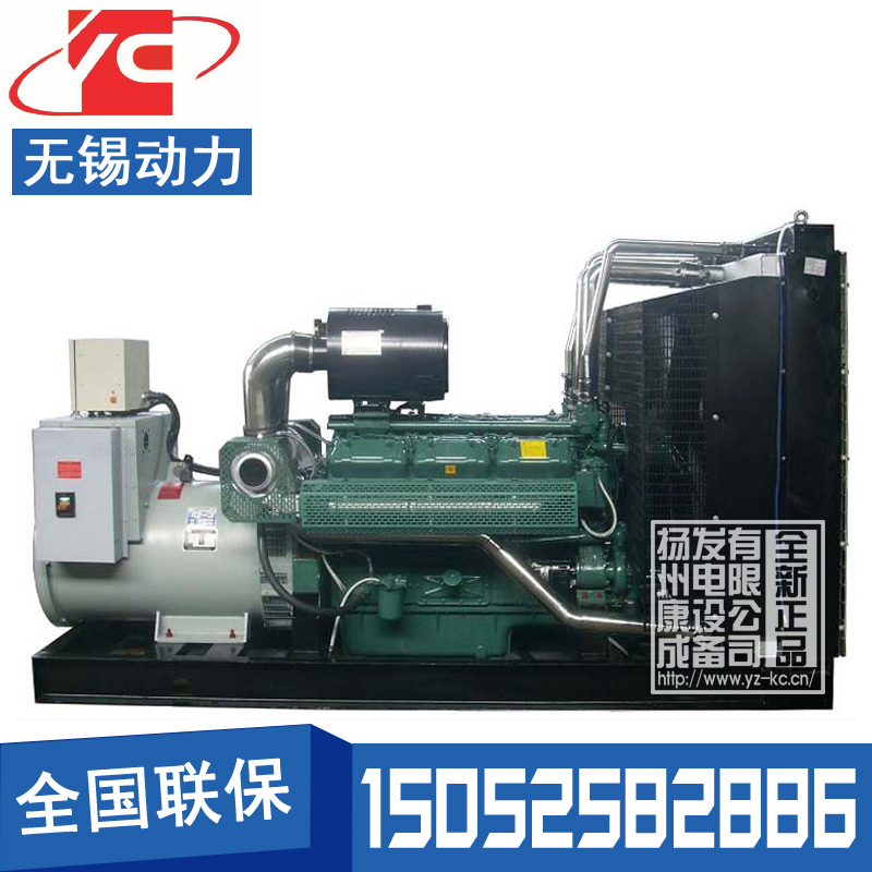 安徽400KW柴油发电机组无锡动力WD269TAD41