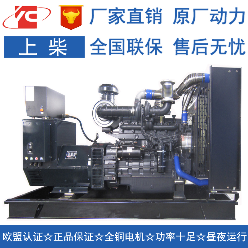 天津200KW备用上柴SC9D310D2发电机价格