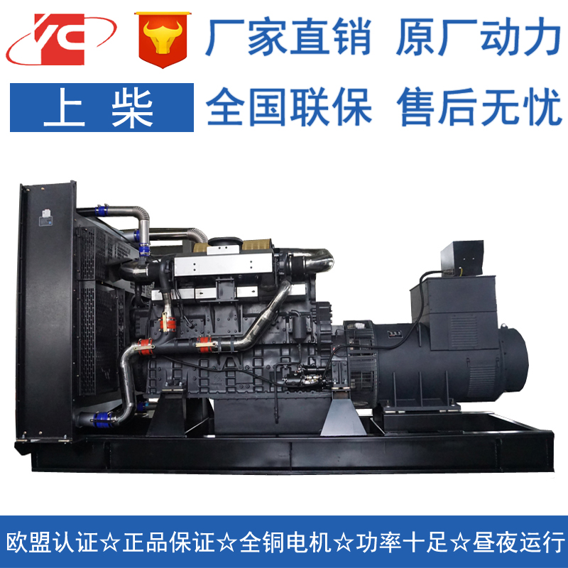 上海728KW上柴SC33W1150D2发电机价格